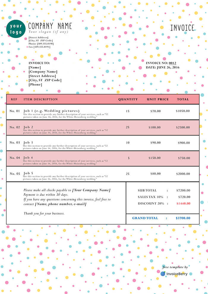 Consulting Invoice Template (1)